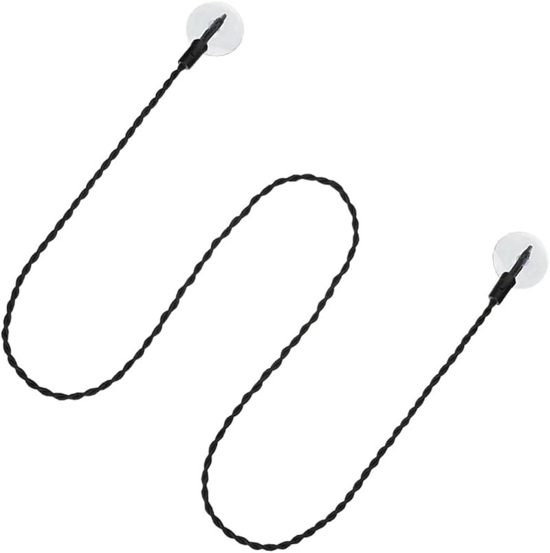 حبل غسيل محمول مع كأس شفط قوي ومشبك جراد البحر للسفر في الهواء الطلق - Image 1