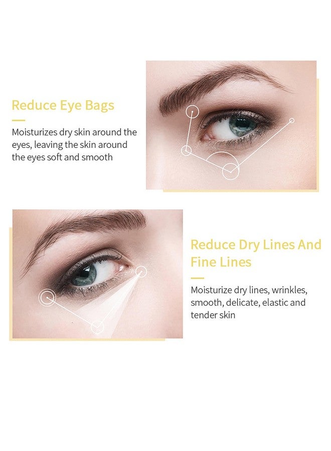 Grospe Banana Bright Eye Cream, Anti Aging Eye Cream with Squalane Dark Circle Under Eye Cream for Puffiness & Bags Moisturizing Firming & Wrinkle Repair Eye Treatment for Women & Men - 0.71 Fl Oz - Image 5