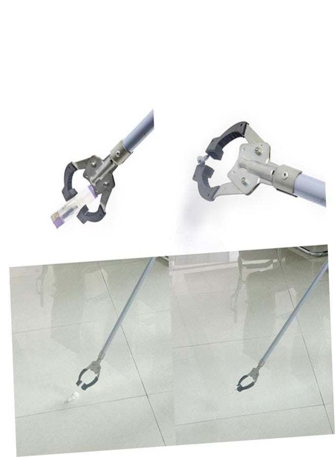 SOLUSTRE Heavy Duty Reacher Grabber Tool 15.74 Inch Aluminum Telescopic Grabber Reach Tool for Mobility Aid Elderly Disabled Outdoor Trash Pickup - Image 4