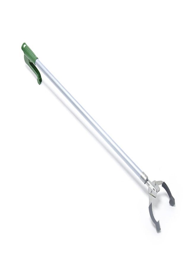 SOLUSTRE Heavy Duty Reacher Grabber Tool 15.74 Inch Aluminum Telescopic Grabber Reach Tool for Mobility Aid Elderly Disabled Outdoor Trash Pickup - Image 1