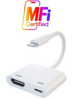Lightning To HDMI Adapter White