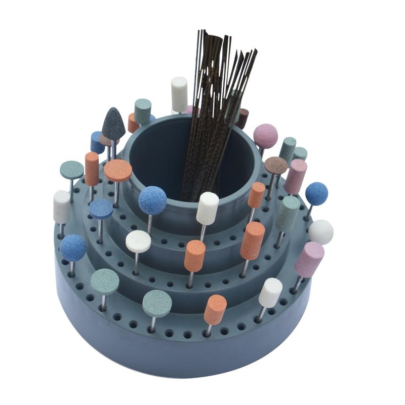 LUXURO LUXURO Revolving Bur and Tool Holder Can Hold 114 Burs  - Image 2