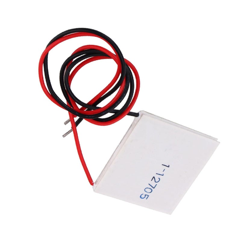Cooling Accessories Heatsink Thermoelectric Cooler with Reversible Polarity, Peltier Plate Module for Heat Dissipation, TEC1-12705 Semiconductor Module for Fast Temperature Control, - Image 1