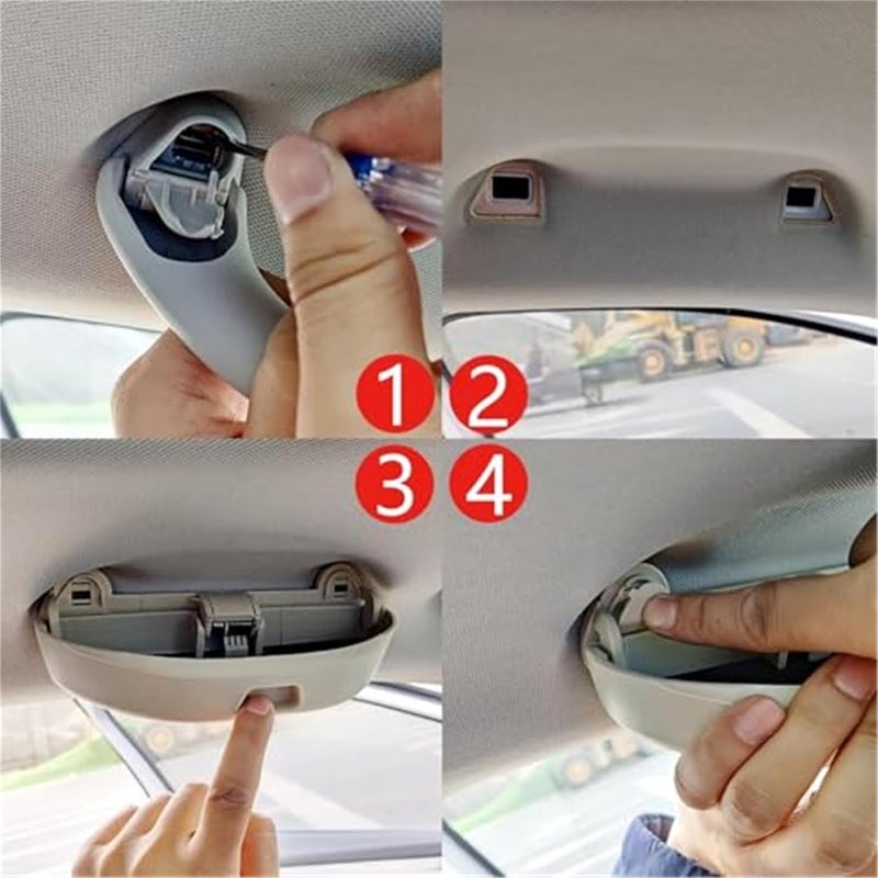 Wivplex Car Sunglasses Holder for Volkswagen Polo - Image 5