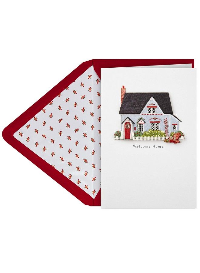 Hallmark Signature Handmade Housewarming Card (Welcome Home House) - Image 2