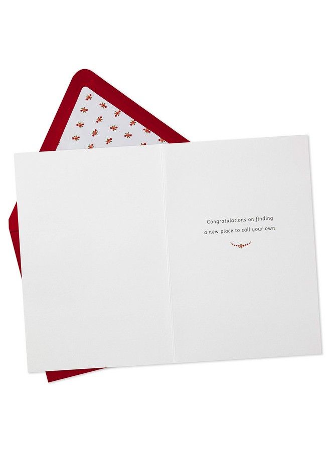 Hallmark Signature Handmade Housewarming Card (Welcome Home House) - Image 3