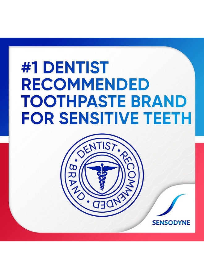 Sensodyne - Sensodyne Sensitivity & Gum Sensitive Toothpaste for Gingivitis, Sensitive Teeth Treatment, Clean & Fresh - 3.4 Ounce (Pack of 4) - Image 1