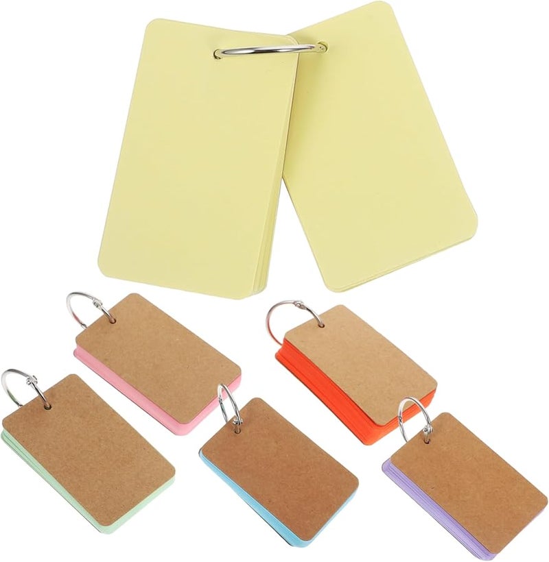 Veemoon 50 Pack Blank Note Cards for Scrapbooking Projects Home School Office Use - Image 1