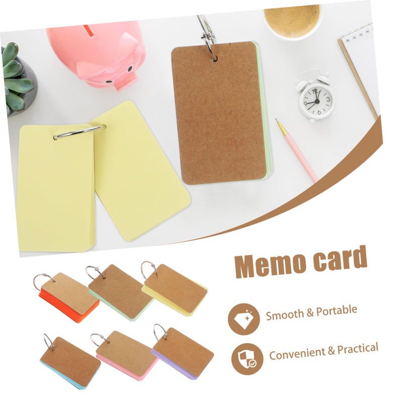 Veemoon 50 Pack Blank Note Cards for Scrapbooking Projects Home School Office Use - Image 4