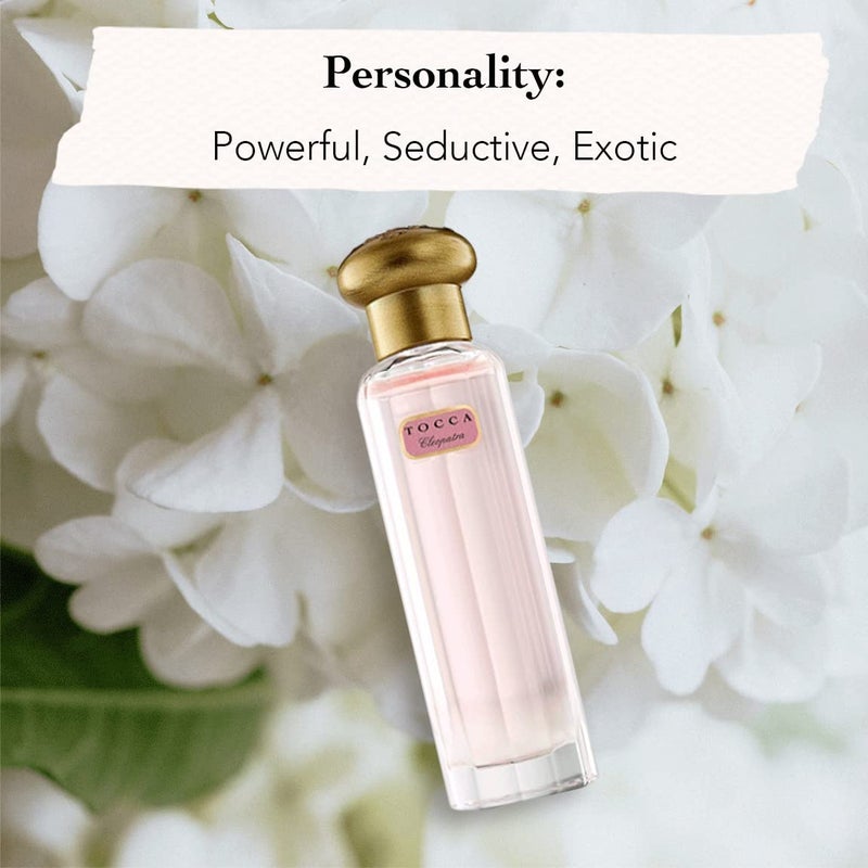 Tocca Women's Perfume, Cleopatra Fragrance, 0.68 oz (20 ml) - Warm Floral, Grapefruit, Jasmine, Vanilla Musk - Image 4