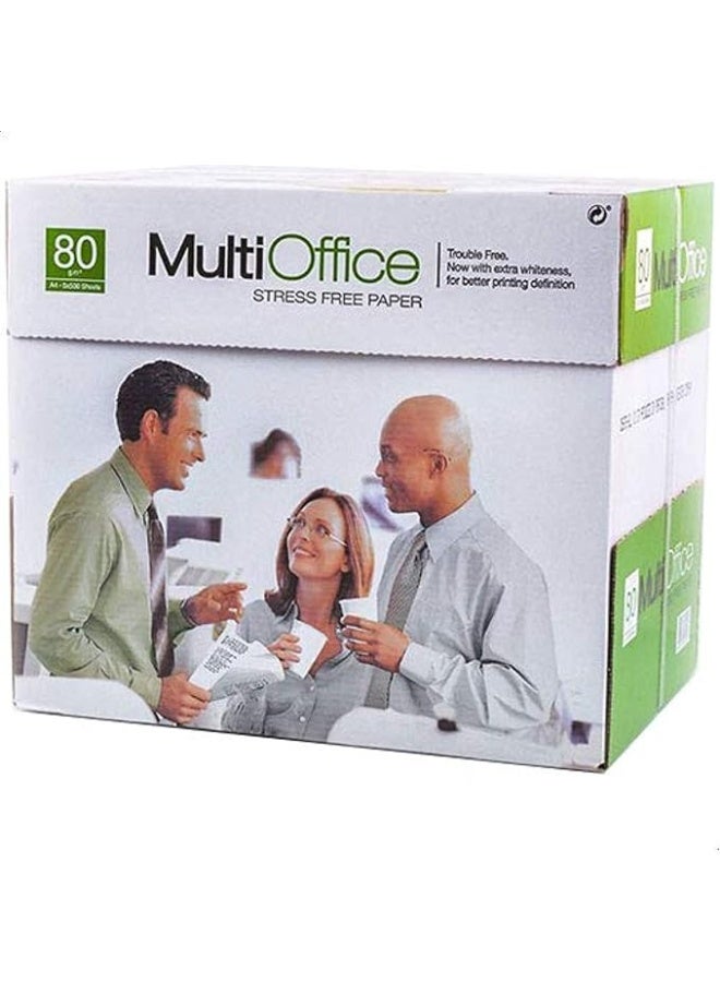 ورق تصوير Multi Office مقاس A3، وزن 80 جم - صندوق يحتوي على 5 رزم