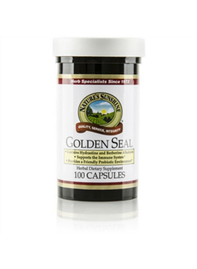 NATURE'S SUNSHINE ختم الذهب من طبيعة الشمس، 100 كبسولة - Image 1