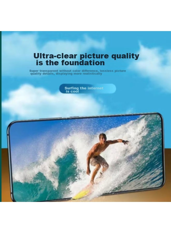 Maikuqi Tempered Glass Screen Protector Compatible With Vivo Iqoo Z9/z9turbo/z9turbo+, Shatterproof Protective Film, Full Coverage Ultra-thin Hd Anti-fingerprint - Image 2