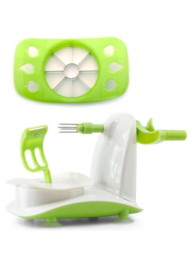 Manual Apple Peeler, Multifunctional Tool – Peel, Core & Slice in One Step, With Strong Suction Base - Image 2