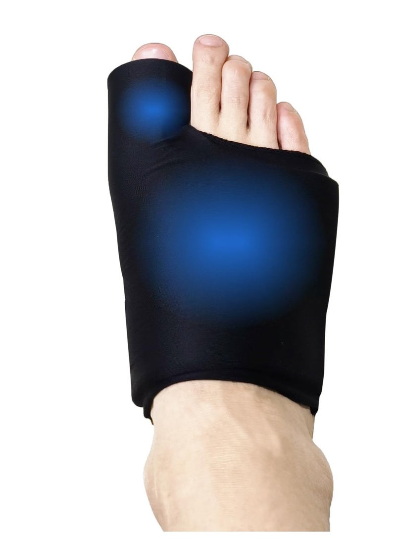 Excefore Forefoot Toe Ice Pack, Foot Ice Packs Big Toe for Pain Relief, Cold and Heat Therapy Gel Foot Ice Pack for Swelling, Plantar Fasciitis, Blisters, Bunions  - Image 1