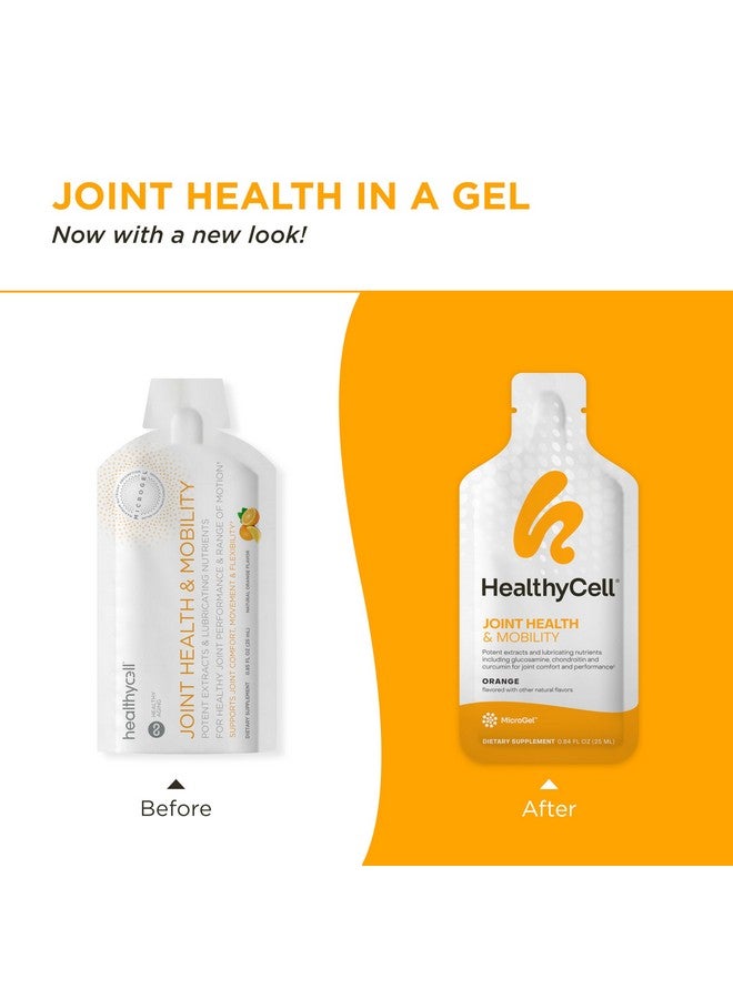 Healthycell Joint Health & Mobility - Glucosamine Chondroitin Joint Support Supplement with Curcumin and Hyaluronic Acid for Joint Comfort, Flexibility, Relief - Maximum Absorption - 30 Gel Packs - Image 2