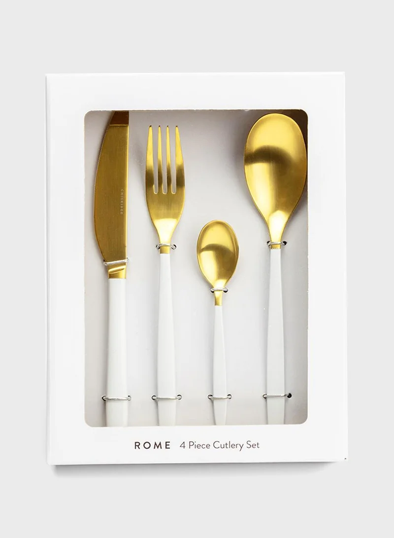 Chickidee Set Of 4 Rome Cutlery