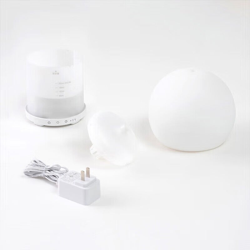 JD Jing Zao MUJI Touch-Control Ultrasonic Soft Light Aromatherapy Diffuser with Humidification And Night Light, Three-In Birthday Gift for Wome - Image 5