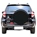Aolowewin Black Spare Tire Cover Spare Wheel Cover Protector for Toyota RAV4 Jeep Compass Honda CRV Buick Ford GMC SUVs M Tire Diameter 2829 inch 22565R17 22560R18 23555R19 - Image 2