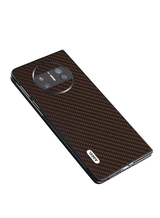 S-TOP Case For Huawei Mate X3 ABEEL Carbon Fiber Texture Protective Phone Case - Image 2