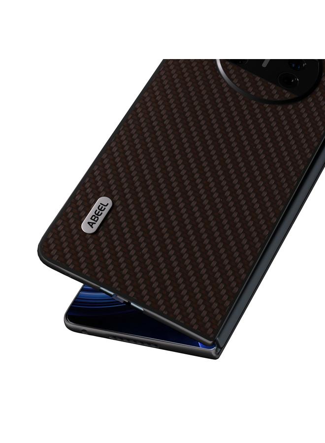 S-TOP Case For Huawei Mate X3 ABEEL Carbon Fiber Texture Protective Phone Case - Image 3