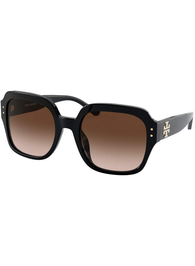 Tory Burch Ty7143U Sunglasses 170913-56 -, Womens, Dk Brown Gradient Ty7143U-170913-56 - Image 1