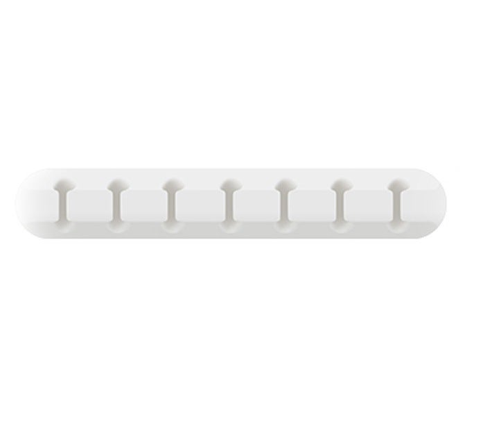 Creative Simple Multi-Functional Data Cable Storage Clamp Silicone Wire Organiser Car Desktop Solder Self-Adhesive - Image 1