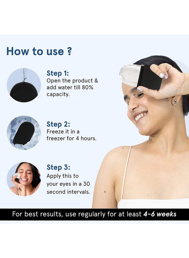 Adbeni Face Ice Roller, Silicone Base For Face, Neck & Body, Boosts Blood Circulation, Reduces Puffiness, Redness & Under Eye Bags, Unbreakable and Reusable,Glowing And Clear Skin - Image 5