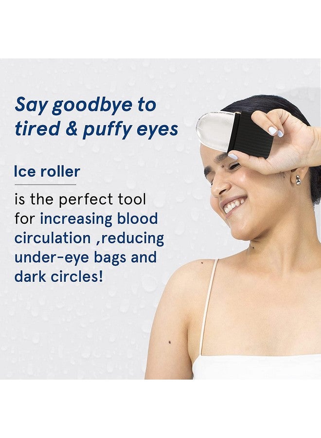 Adbeni Face Ice Roller, Silicone Base For Face, Neck & Body, Boosts Blood Circulation, Reduces Puffiness, Redness & Under Eye Bags, Unbreakable and Reusable,Glowing And Clear Skin - Image 4
