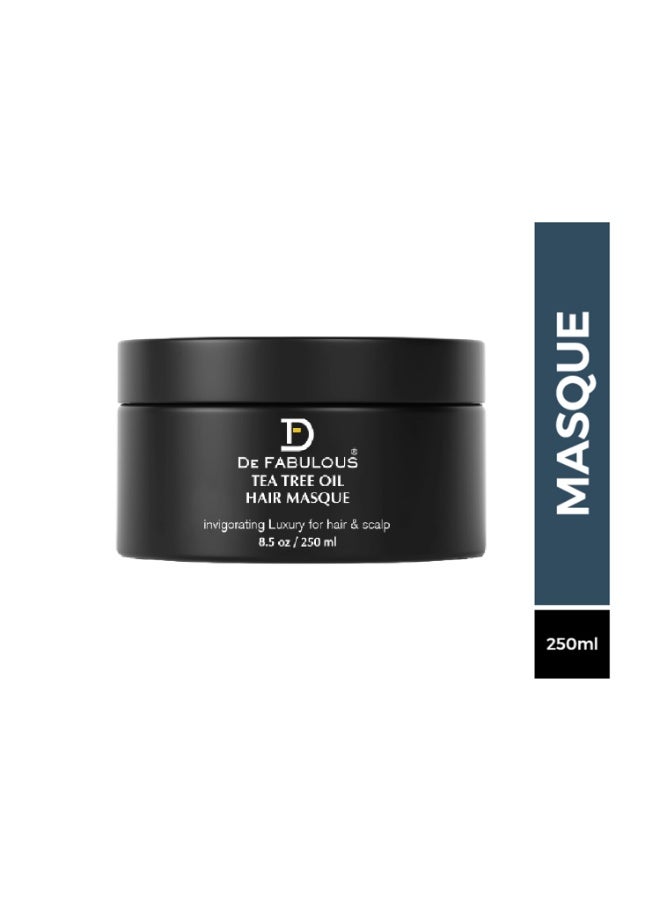 De Fabulous Tea Tree Oil Masque-250 ml |All hair types | Scalp Health | Sulphate Free - Image 1