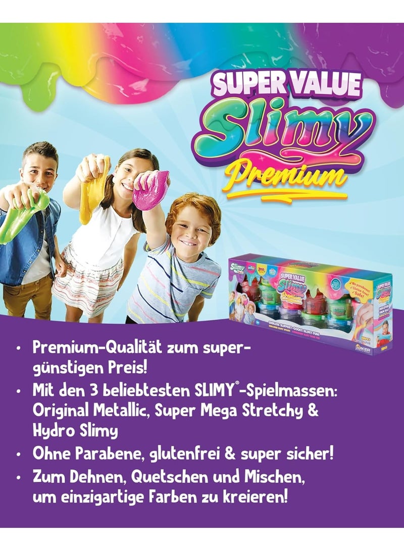Slimy Super Value Premium 12 Packs 4oz, 112 grams, Gift Set for Boys and Girls, Fun, Safe and Non-Toxic Slime Toy - Image 4
