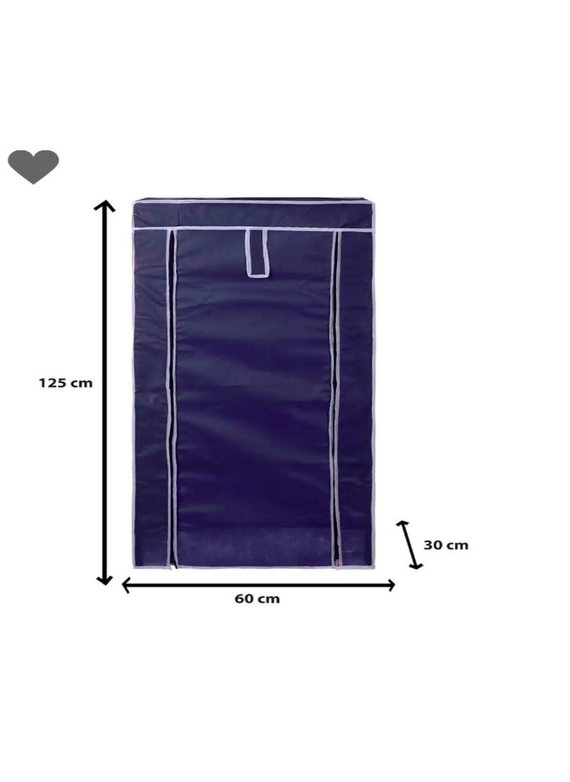 eBasket - 7-Tier Shoe Rack, Shoe Cabinet Organizer (Blue) - Image 1