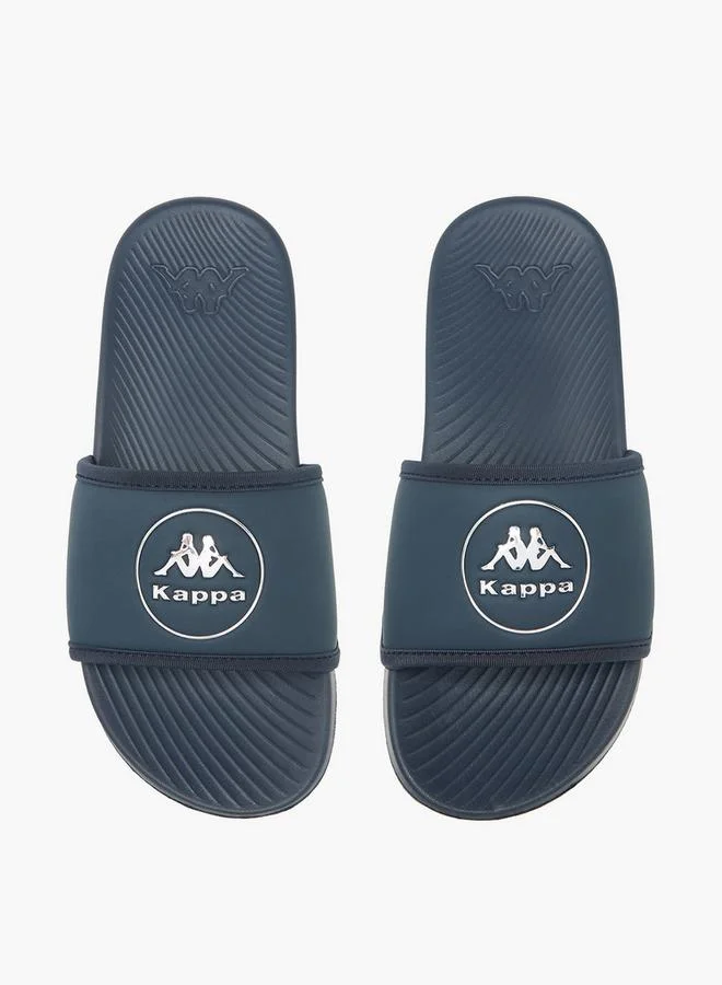 كابا Boys Logo Print Slides
