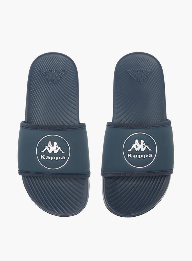 Kappa Boys Logo Print Slides - Image 1