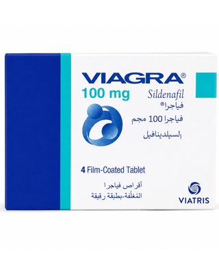 VIAGRA 100 mg 4 Film-Coated Tablets