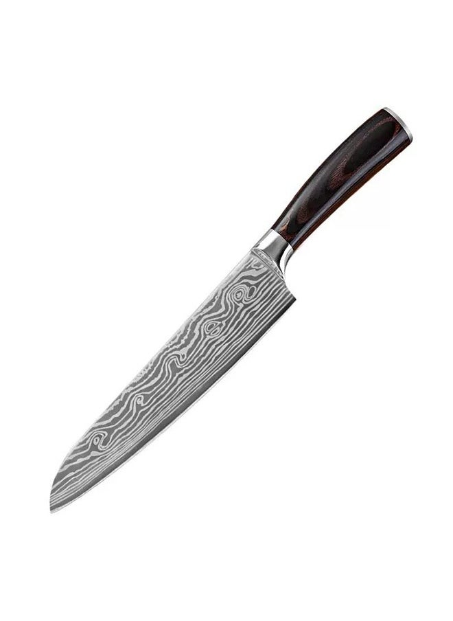sulfar Chef Knife 8" German High Carbon Stainless Steel Ultra Sharp Professional Kitchen Knife with Ergonomic Handle and Sheath Cover (Cover design may vary)  - Image 1