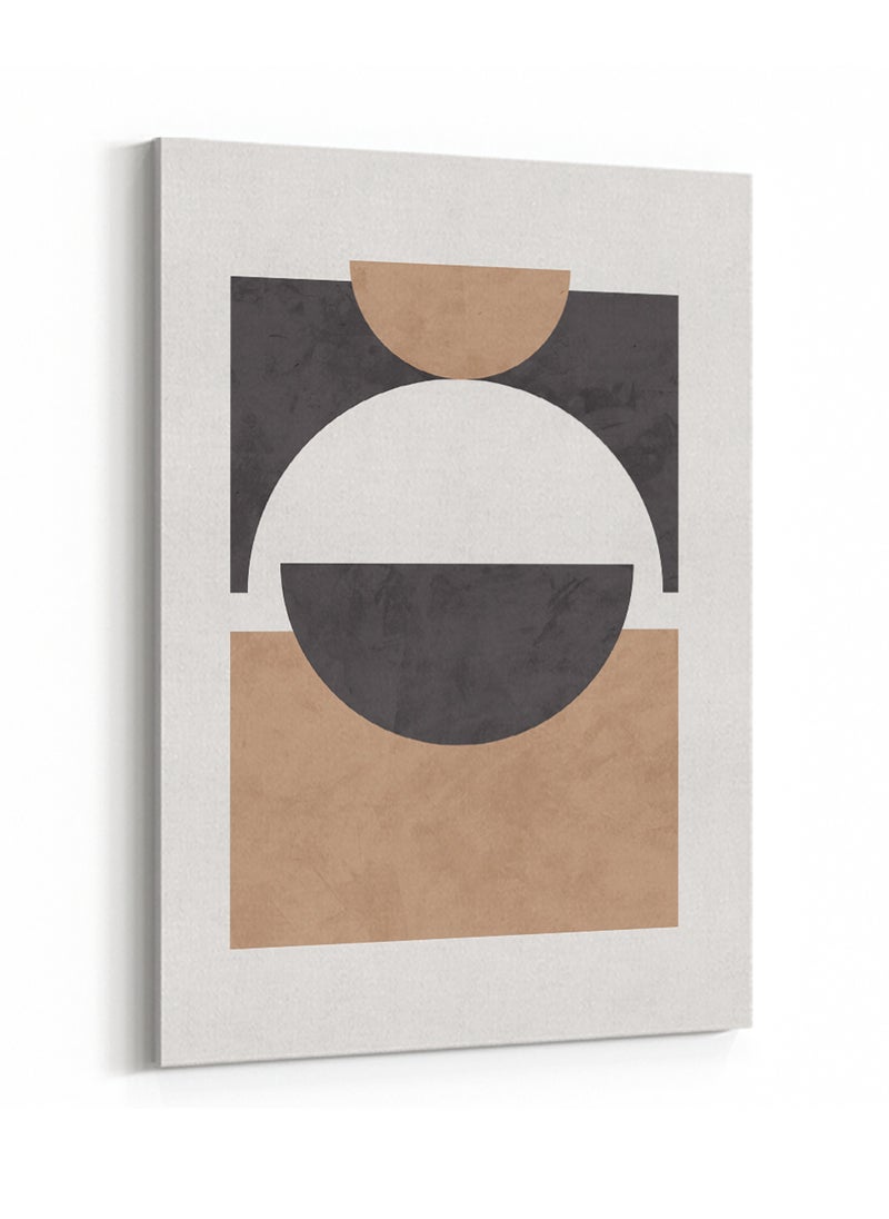 LOWHA - Canvas Wall Art Stretched Over Wooden Frame with Abstract Painting - Image 1