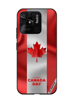 Protective Case Cover For Xiaomi Redmi 10C National Flag Design Multicolour