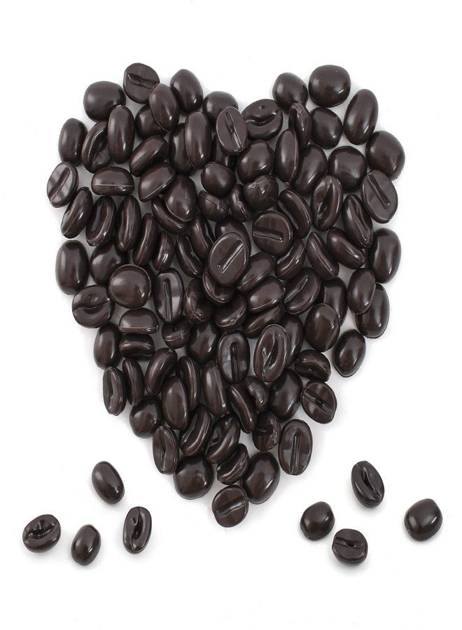 Luckforest Artificial Coffee Beans, 300 Pcs 1:1 Scale Simulation Fake Coffee Beans for Home Kitchen Cafe Shop Cabinet Display Photography Props - Image 1