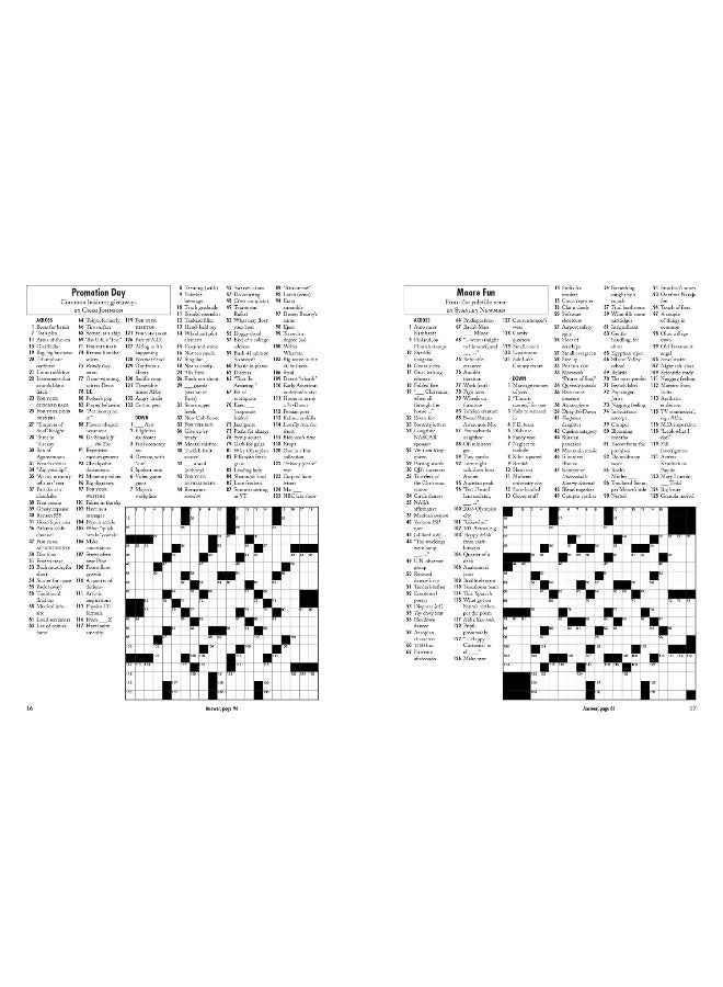 Unplugged Weekend Crosswords  - Image 5