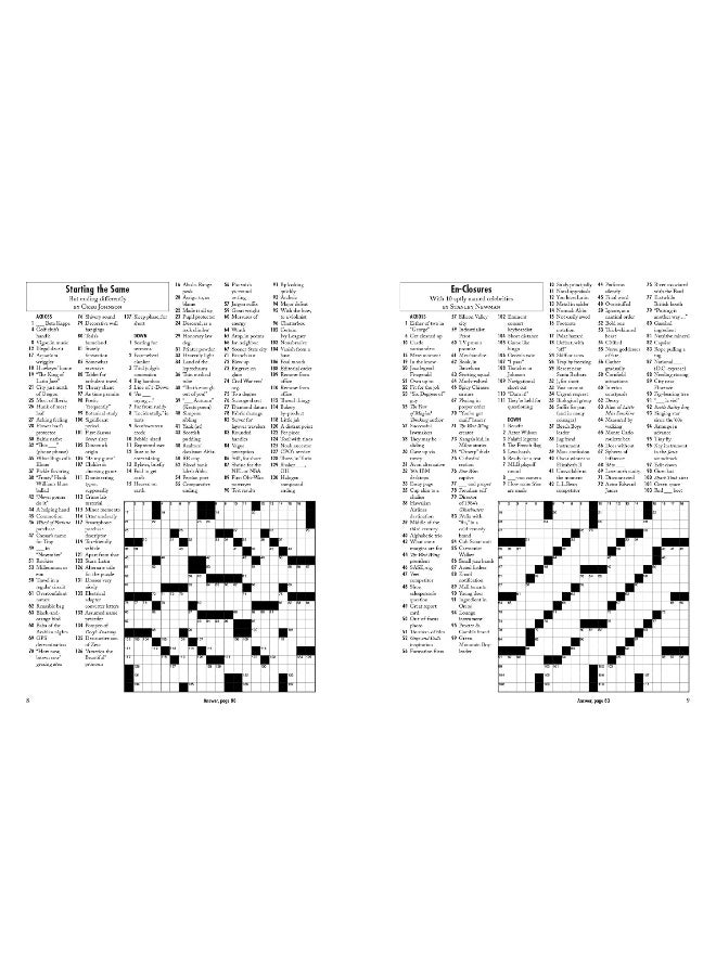 Unplugged Weekend Crosswords  - Image 3