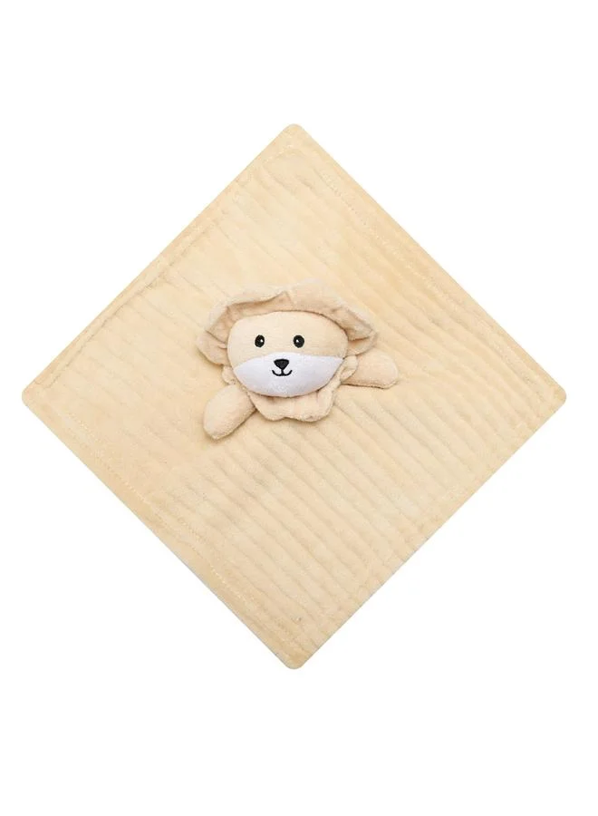Luna & Lily Blanket with Security Toy -Beige, 0-2 Years, 75 x 100cm