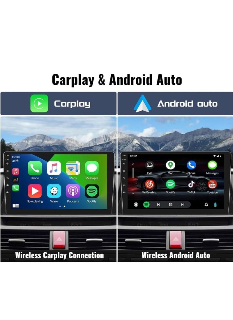 Vierex - Car Stereo For Lexus LS460 2006-2009 Support Apple Carplay Android Auto Wireless QLED 4GB RAM Fast Interface Quick Boot AHD Camera Included SIM Card Bluetooth USB Video multimedia - Image 1
