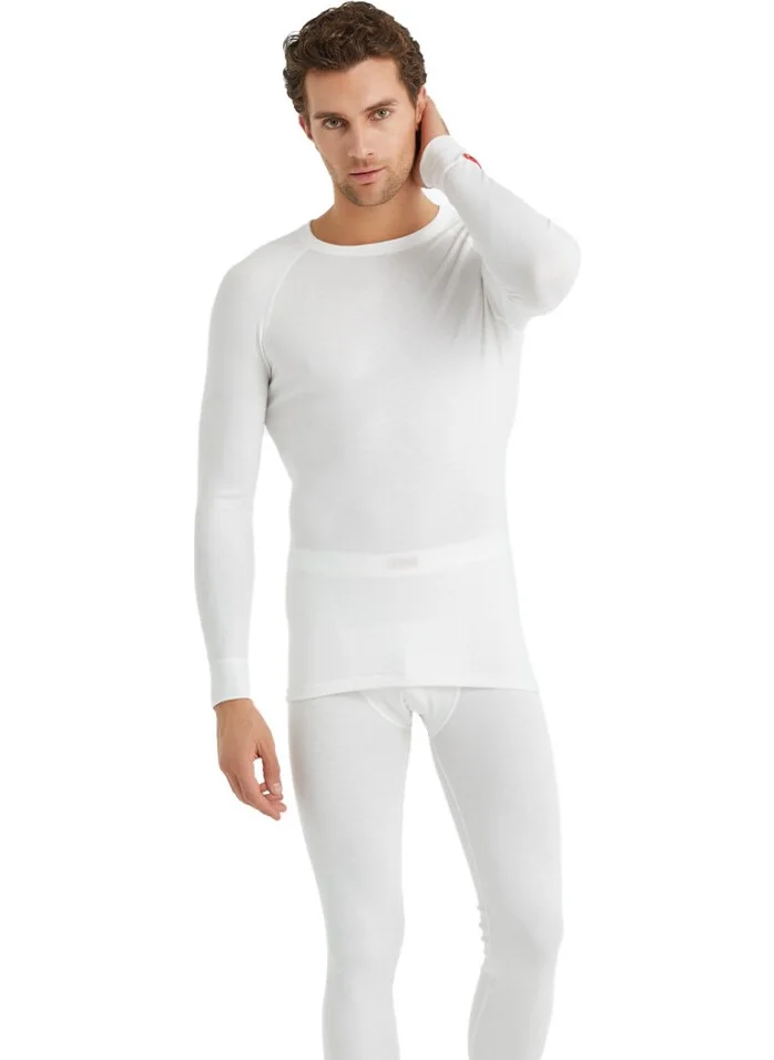 بلاك سباد Unisex Thermal T-Shirt Level 2 9259 - White
