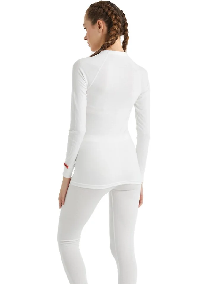 بلاك سباد Unisex Thermal T-Shirt Level 2 9259 - White