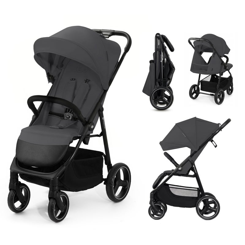 Kinderkraft - Trig 3 Sport Stroller - Granite Grey - 24844 - Image 1