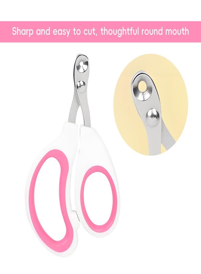 Anphly Stainless Steel pet Nail Clippers in Rose red, 1 Piece per Sale - Image 2