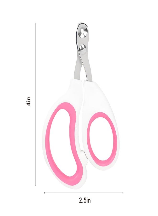 Anphly Stainless Steel pet Nail Clippers in Rose red, 1 Piece per Sale - Image 4