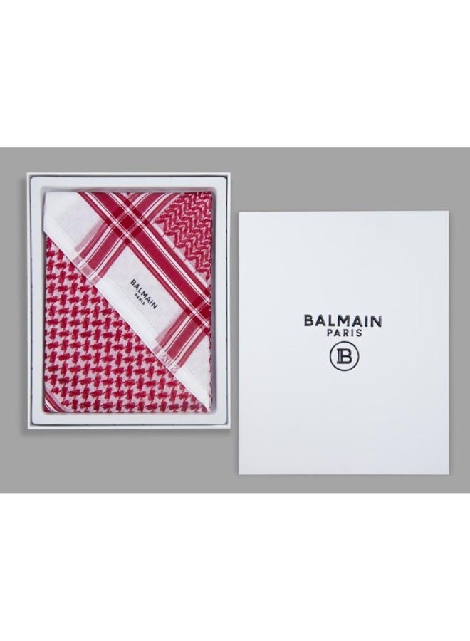 BALMAIN PARIS Shemagh – Signature Luxury, Timeless Elegance - Image 1