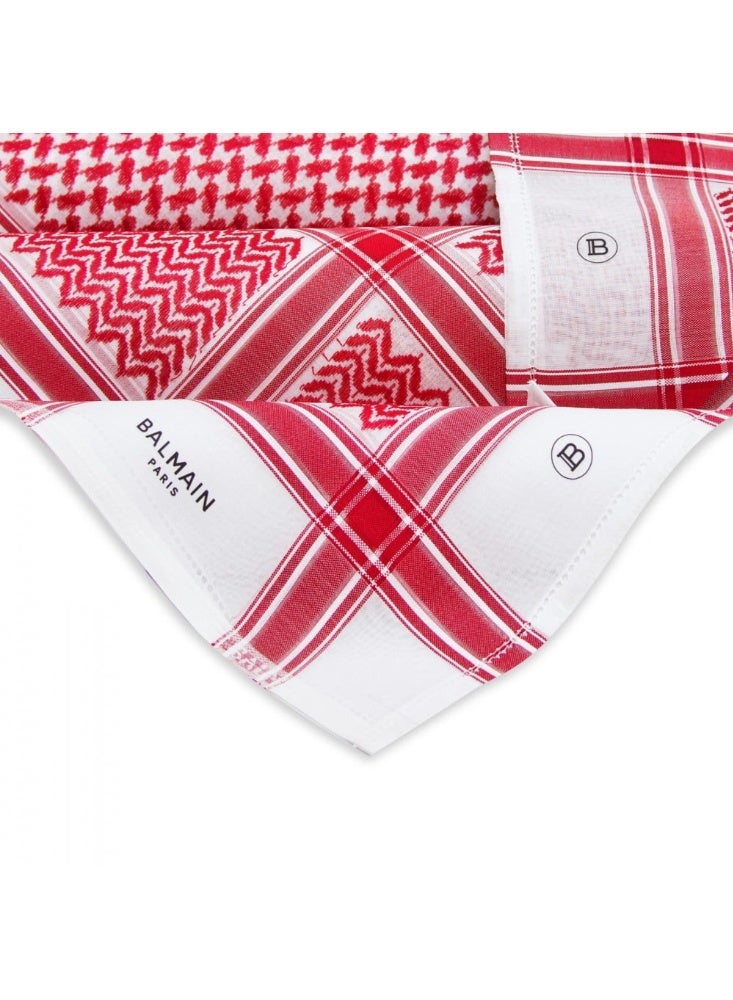 BALMAIN PARIS Shemagh – Signature Luxury, Timeless Elegance - Image 4